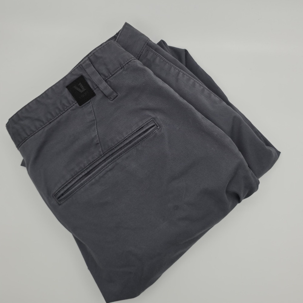 Vuori Fletcher Chino Pants Mens 36 Classic Meta Gray‎ Stretch Performance Chino